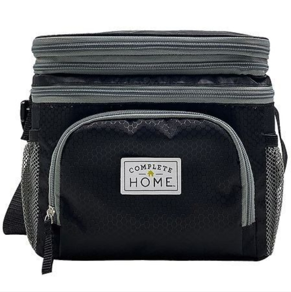Complete Home 12 Can Insulated Collapsible Cooler Bag - Picture 1 of 8